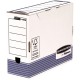 Fellowes 1130902 archivador organizador Papel Azul, Blanco